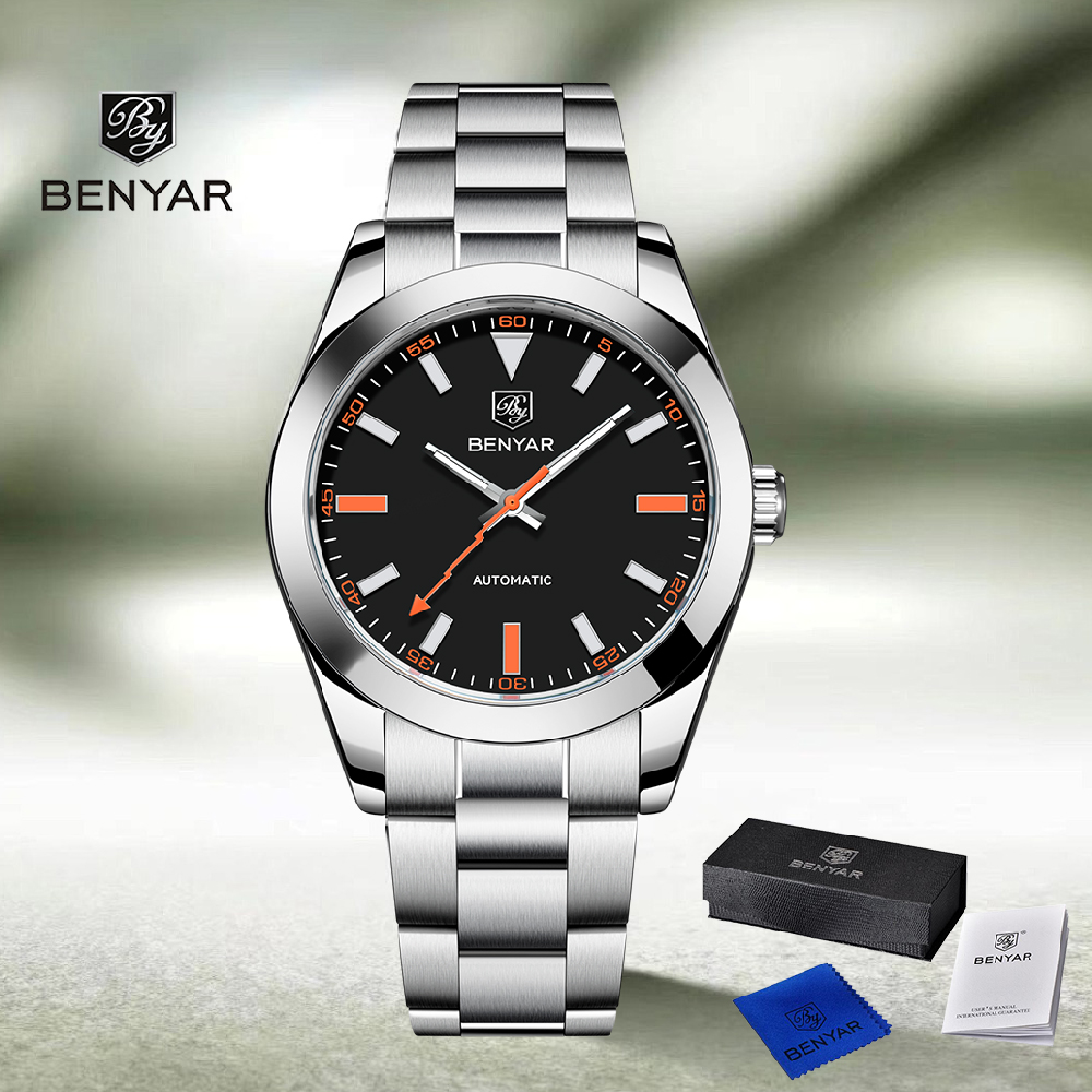 Mens Fashion Watch - 2026 New BENYAR DESIGN Brand Fashion