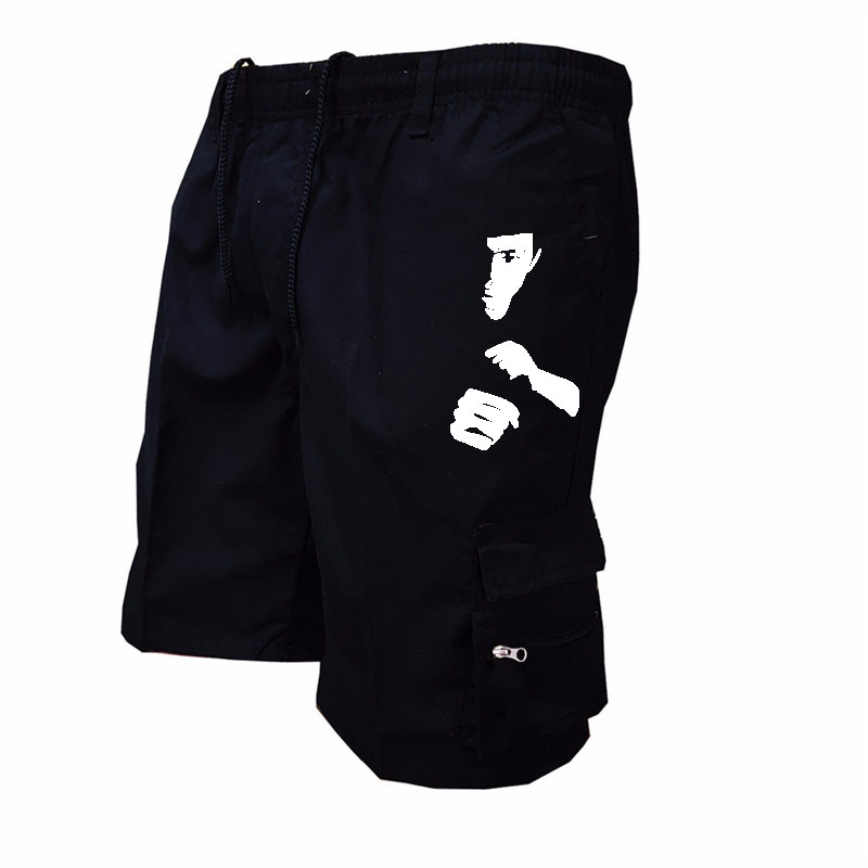 Mens Fashion Cargo Pants - Fashion Print Workwear Shorts Men's Stylish