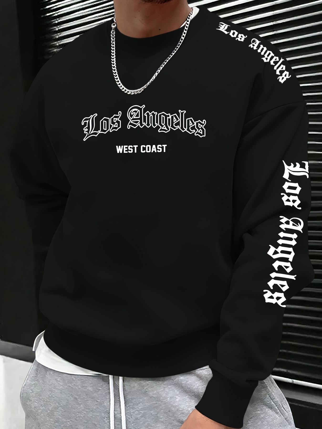 Men'S Fashion - 2026 Autumn/Winter Men's Round-neck Sweatshirt with