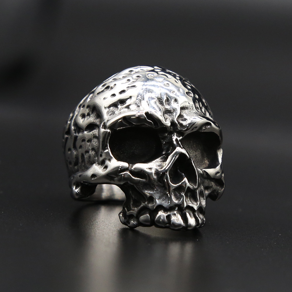 Mens Fashion Store - Gothic 316L Stainless Steel Skull Ring