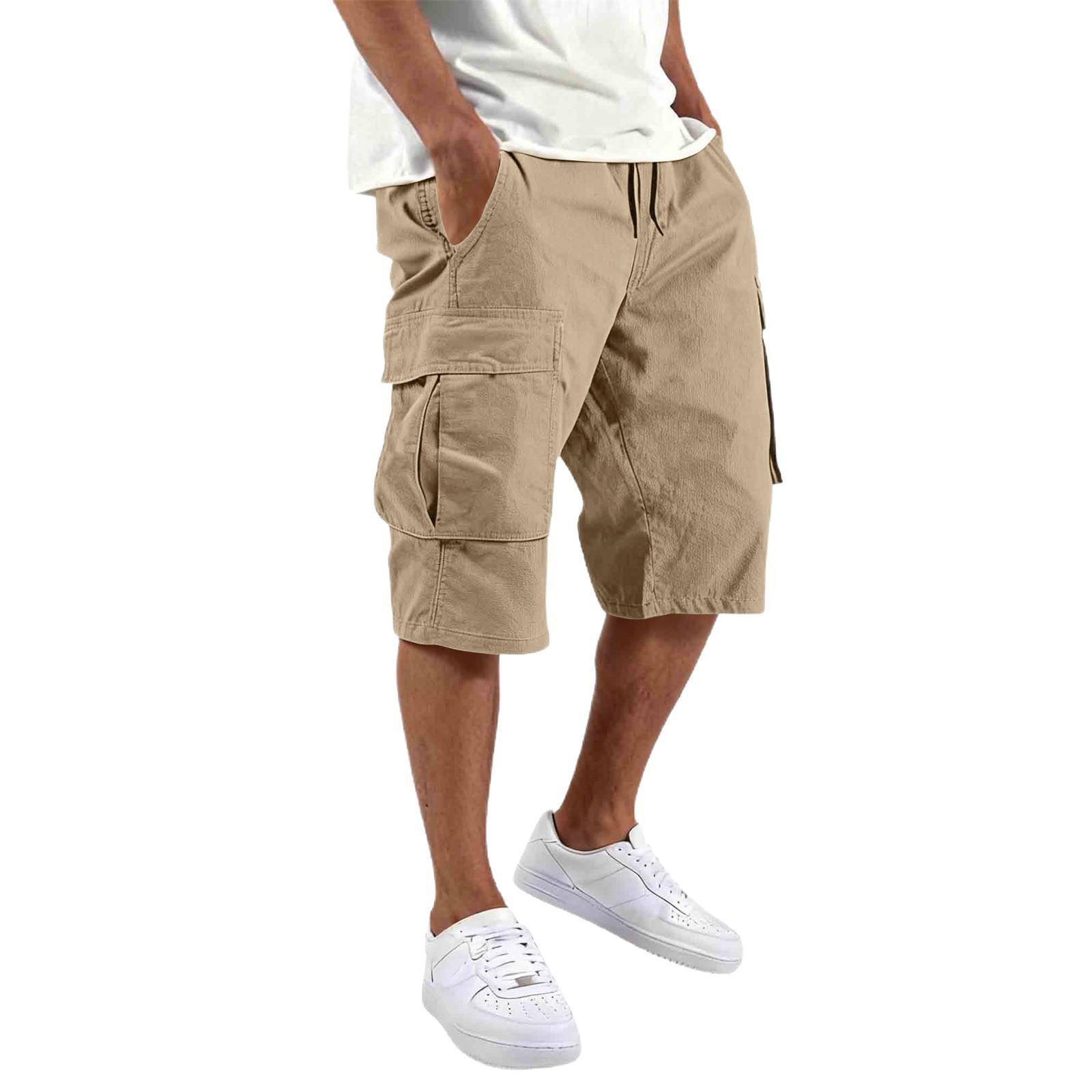 Mens Fashion Cargo Pants - 2026 Summer Men Loose Straight Pants