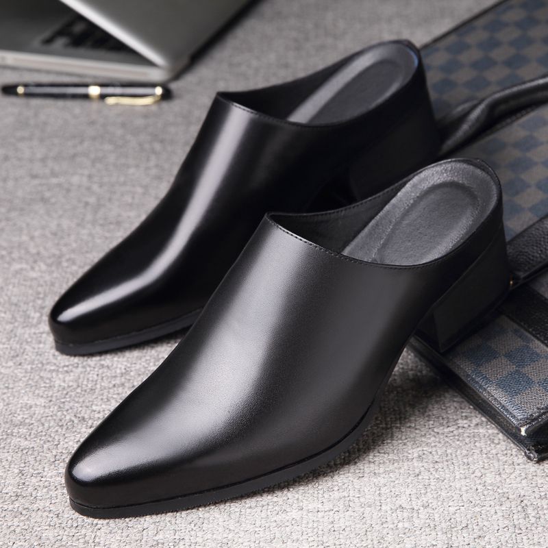 Mens Fashion Dress Shoes - Pointed Men's Sandals Business Casual Dress