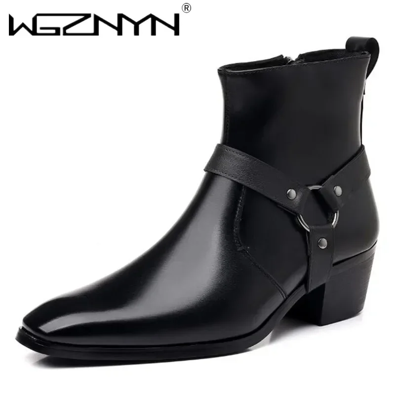 Mens Fashion Dress Shoes - 2026 Men's Fashion Designer Chelsea Boots