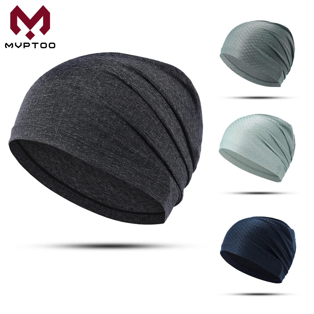 Men'S Fashion With Hat - Breathable Bandana Summer Quick-drying Beanies Hats