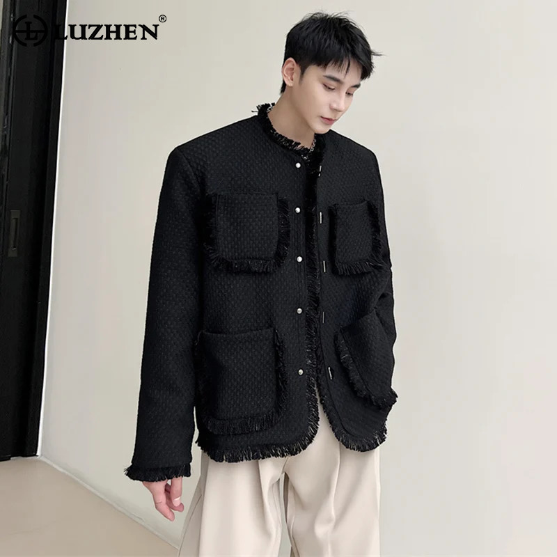Men'S Fashion Reviews - LUZHEN Original Pockets Elegant Burr Design