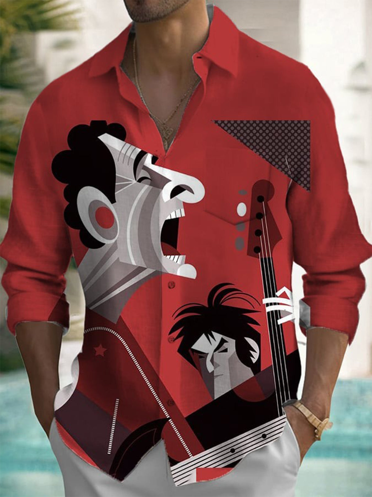 Men's Button-down Casual Shirt - Men'S Fashion recension och pris
