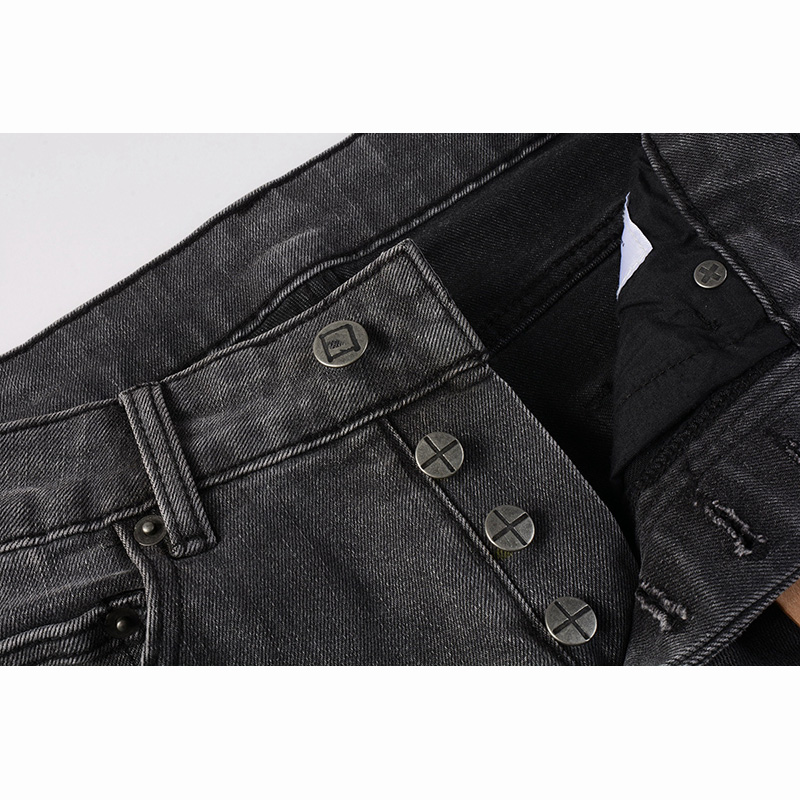 Men's High Street Distressed A - Skinny Jeans Ripped recension och pris