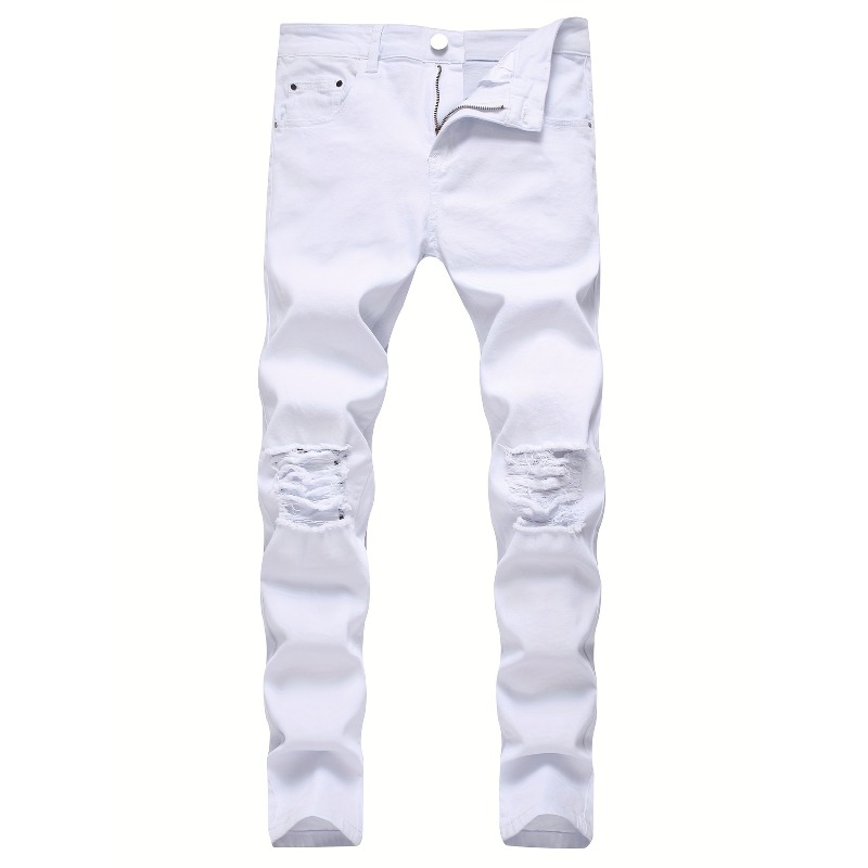 Skinny Stretch Ripped Jeans Me - Skinny Jeans Ripped recension och pris