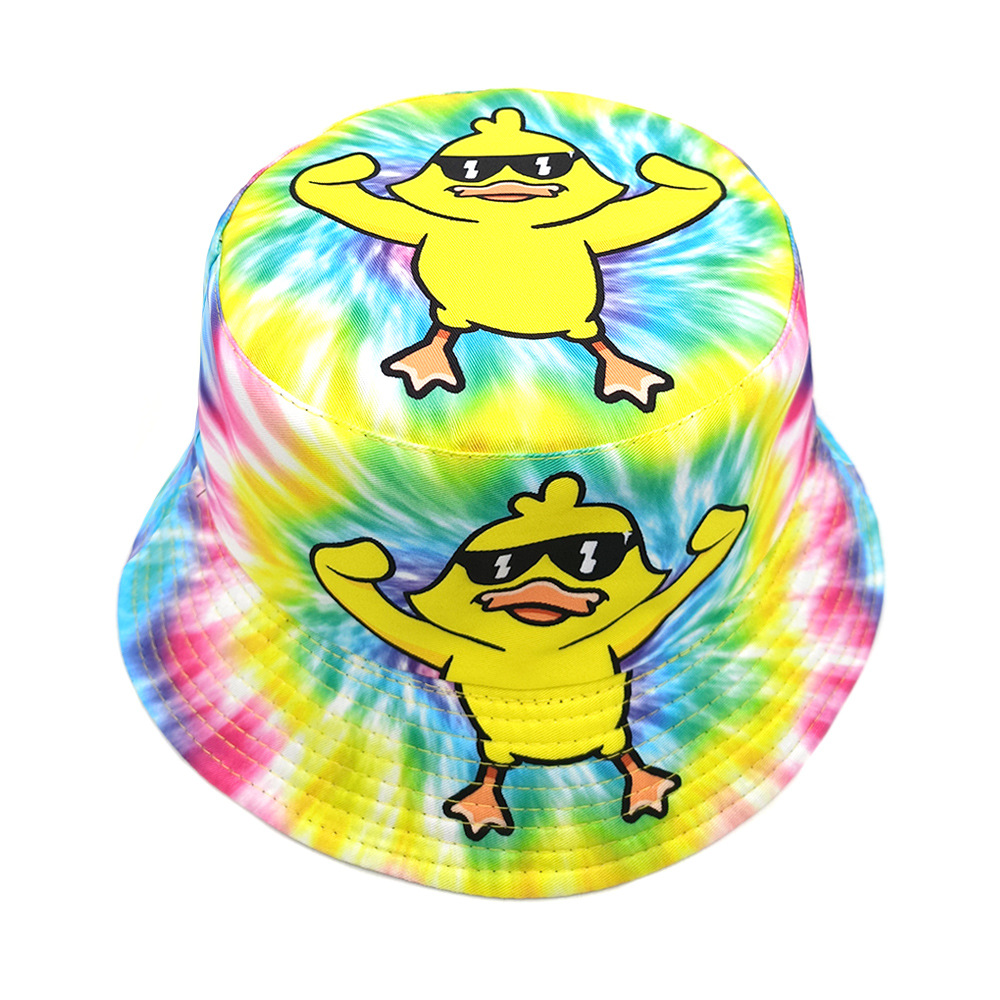 Funny Cartoon Duck Print Bucke - Mens Fashion Bucket Hat recension och pris
