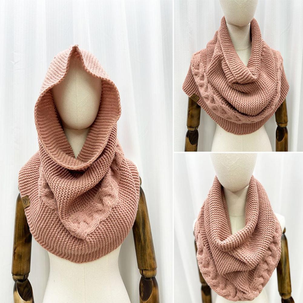 Winter Knitting Scarf Women Me - Men'S Fashion With Hat recension och pris