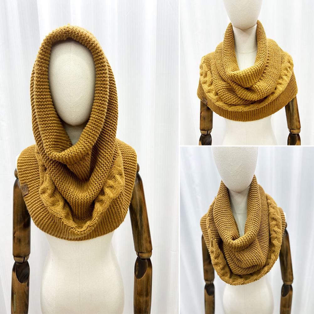Winter Knitting Scarf Women Me - Men'S Fashion With Hat recension och pris