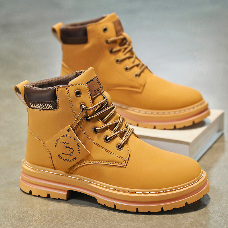 Classic Men High Top Boots Hig - Fashion Men'S Boots recension och pris