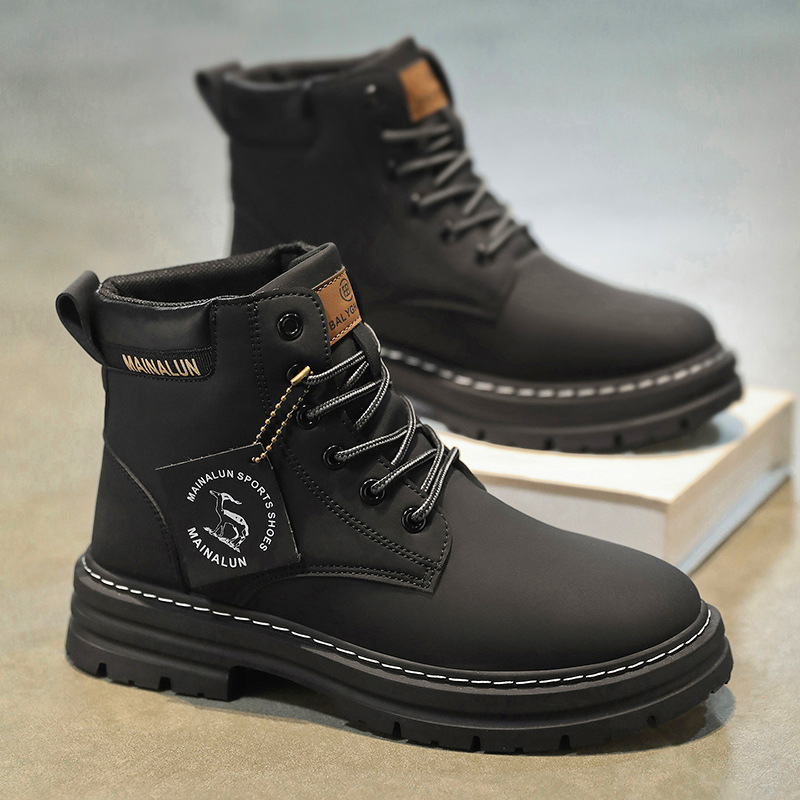 Classic Men High Top Boots Hig - Fashion Men'S Boots recension och pris