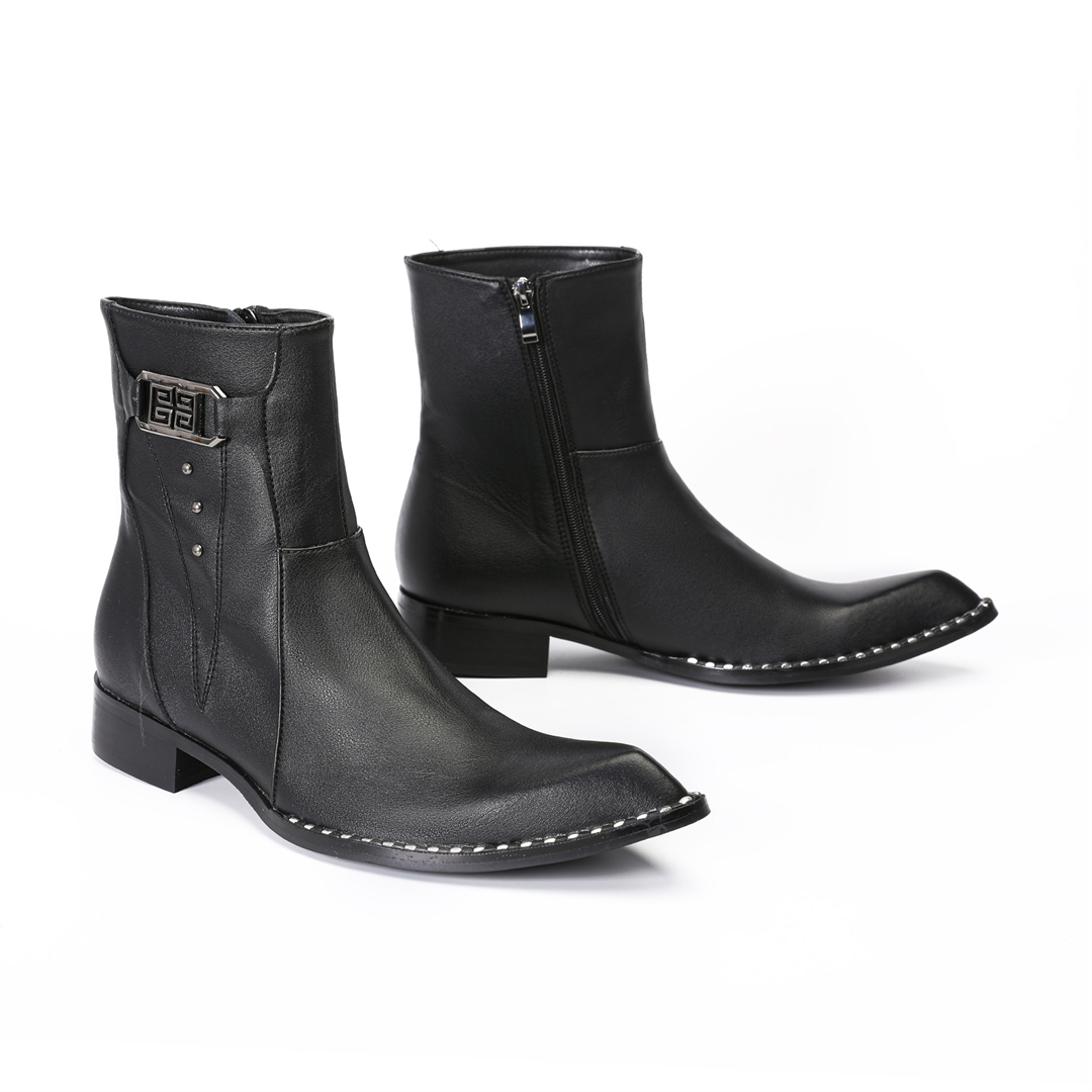 fashion black pointed toe men  - Mens Fashion Dress Shoes recension och pris