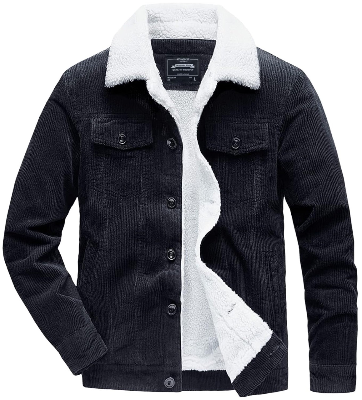 Winter Corduroy Jacket Men Vin - Corduroy Jacket Men recension och pris