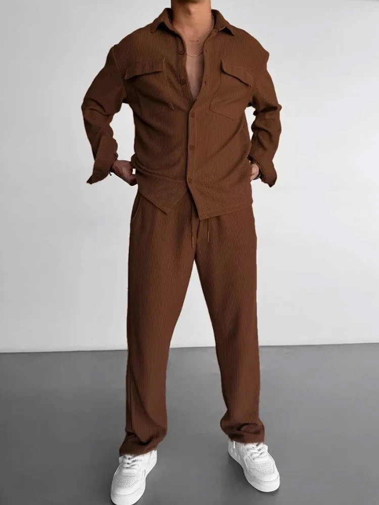 2025 Spring Casual Mens Two Pi - Corduroy Jacket Men recension och pris