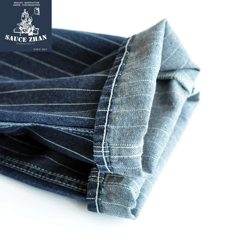 Saucezhan Striped Jeans Men Vi - Skinny Jeans Ripped recension och pris