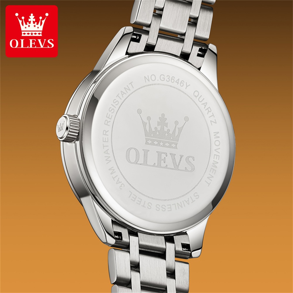 OLEVS Moon Phase men's watches - Mens Fashion Watch recension och pris