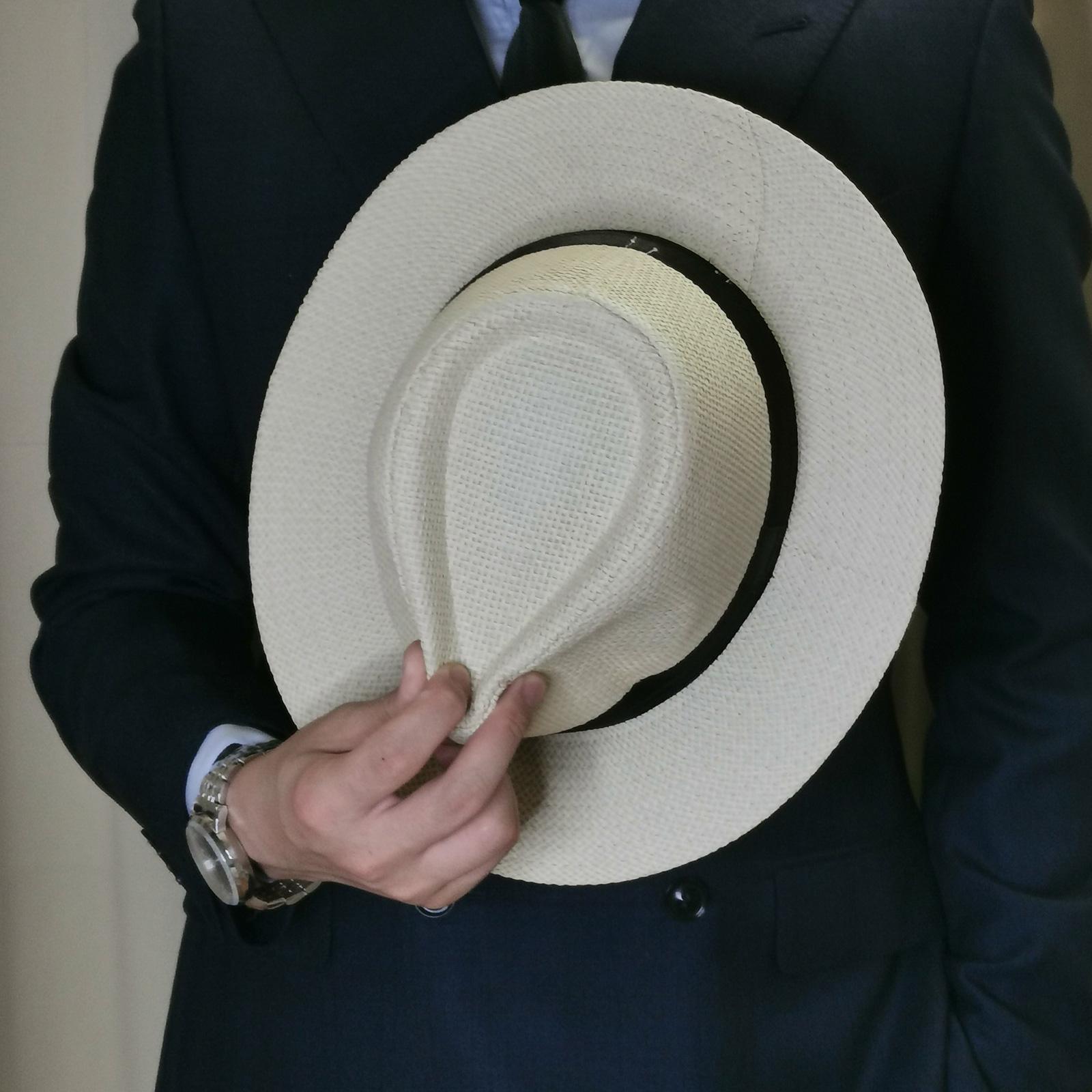Men Summer Panama Straw Hat Na - Mens Fashion Bucket Hat recension och pris