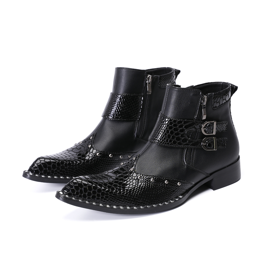 fashion rivets pointed toe men - Mens Fashion Dress Shoes recension och pris