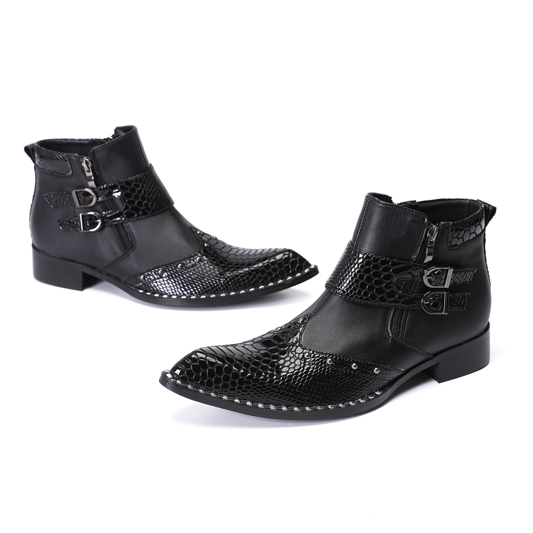 fashion rivets pointed toe men - Mens Fashion Dress Shoes recension och pris