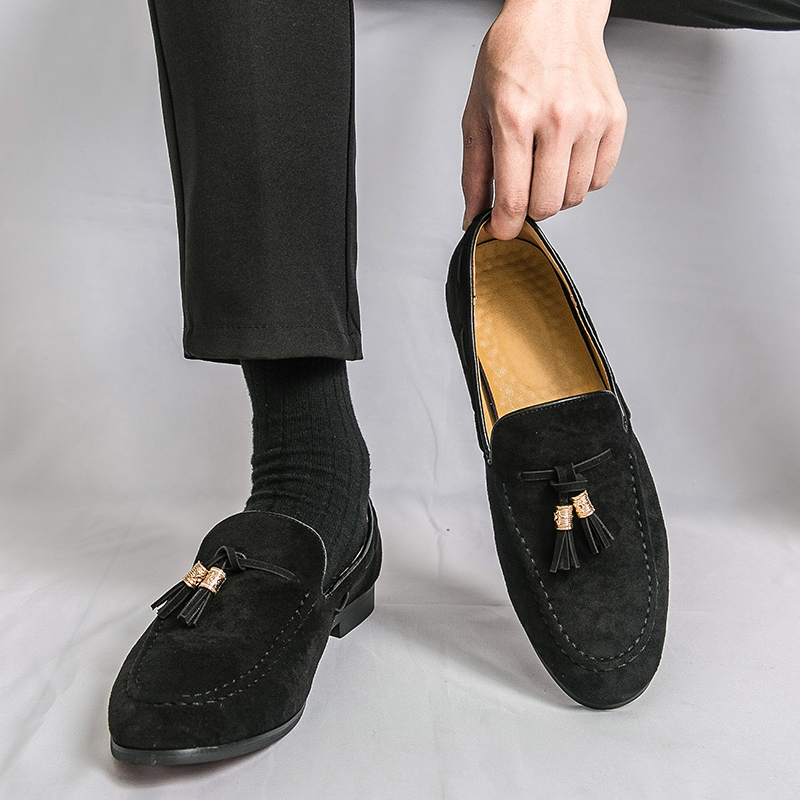 YUYIN Fashion Tassel Slip On L - Mens Fashion Dress Shoes recension och pris