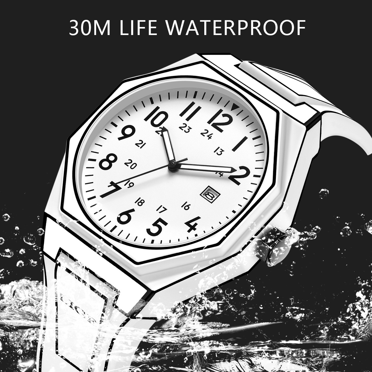LIGE New Men Watch Military Me - Mens Fashion Watch recension och pris