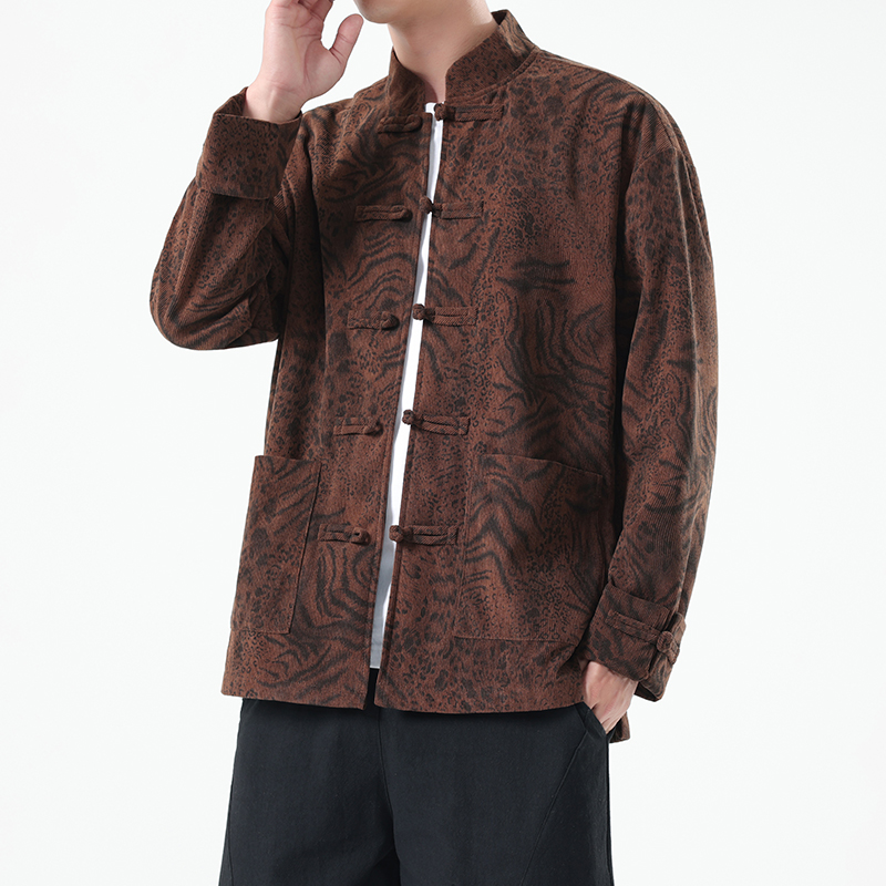 Autumn Chinese Style Corduroy  - Corduroy Jacket Men recension och pris
