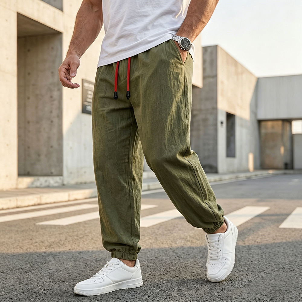 Men's Casual Harem Pants Loose - Men Fashion King recension och pris