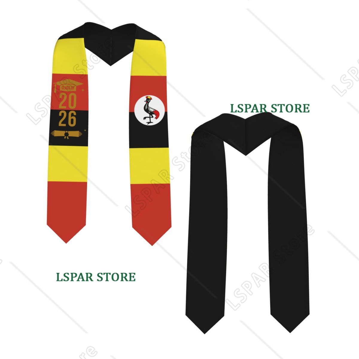 Class Of 2026 Uganda Flag Grad - Men Fashion Uganda recension och pris