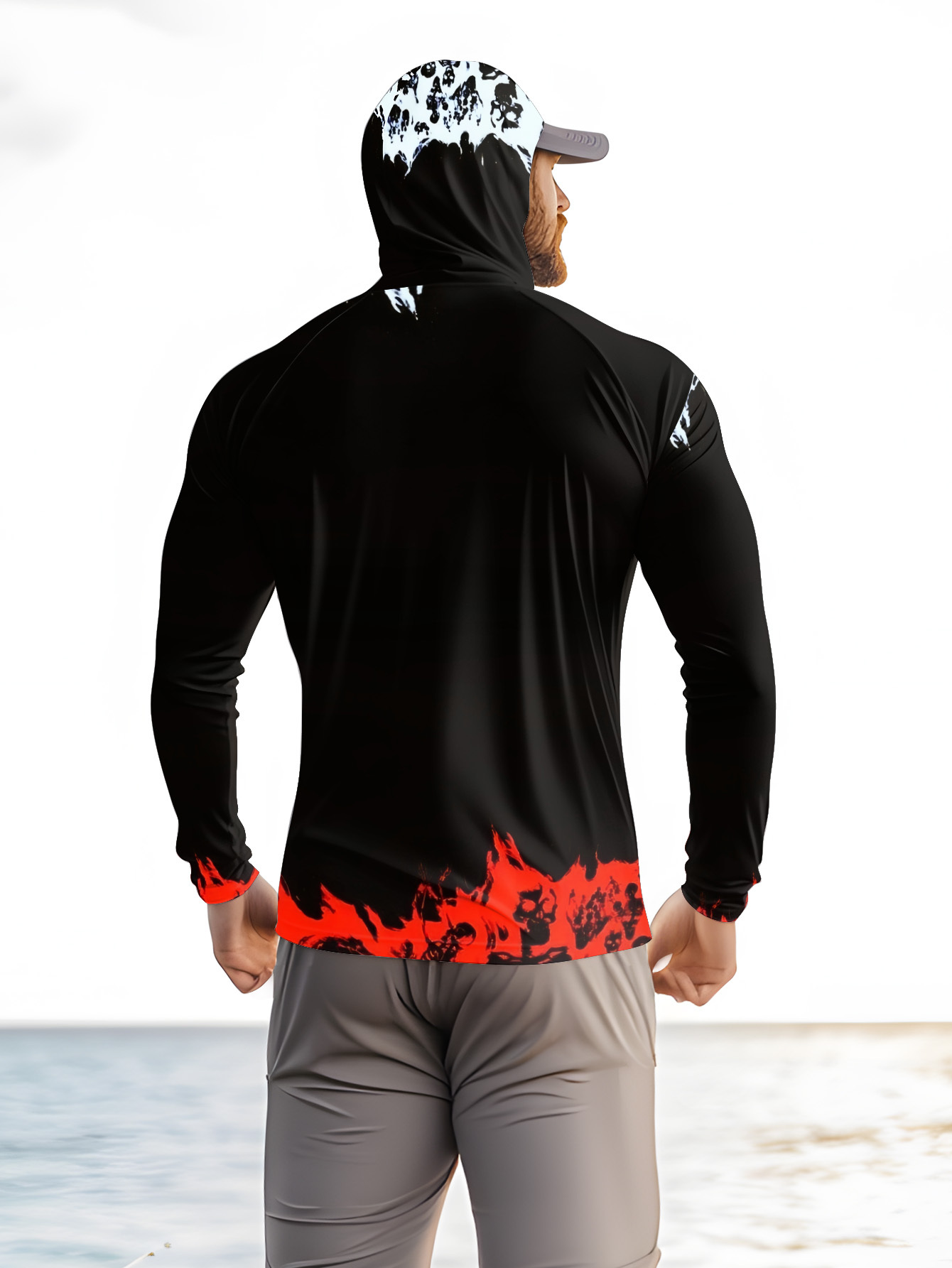 Men Hood Fishing Shirt long sl - Men'S Fashion Trends recension och pris