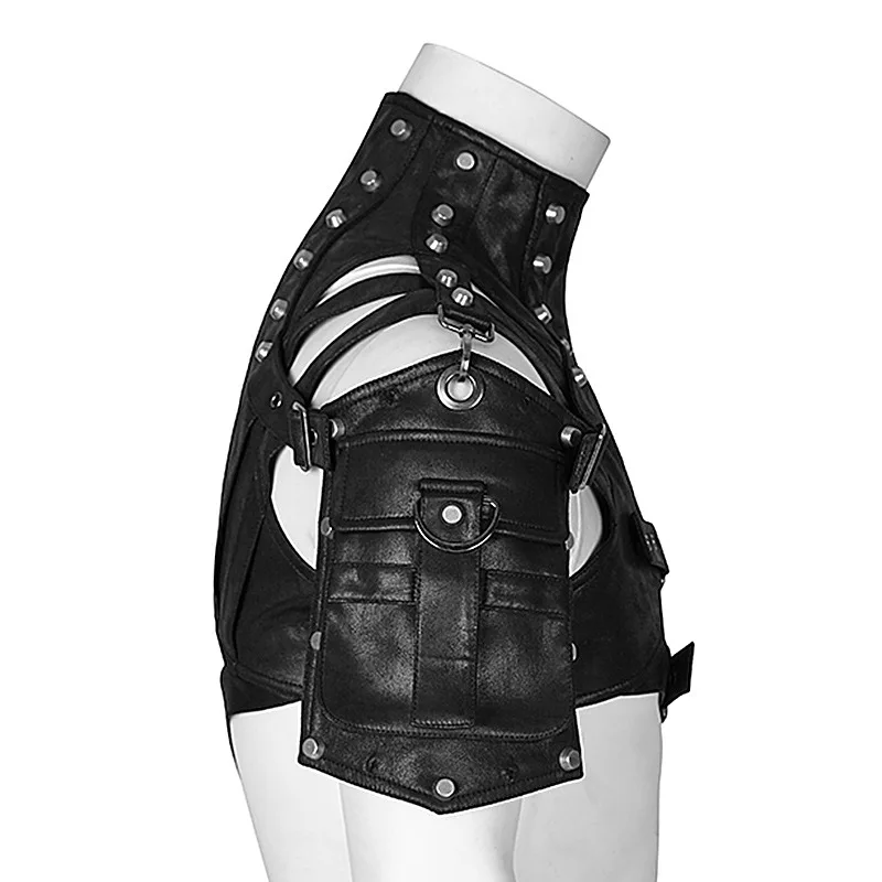 Steampunk Medieval Leather Arm - Men'S Fashion Leather Jacket recension och pris