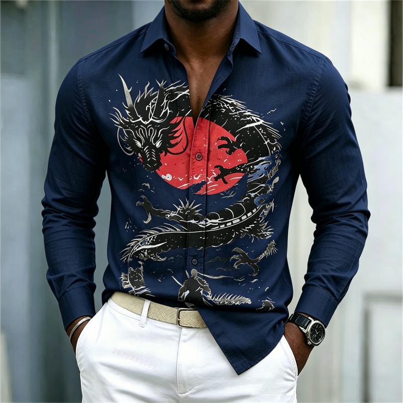 2026 New Men's Shirt White Bla - Men'S Fashion recension och pris