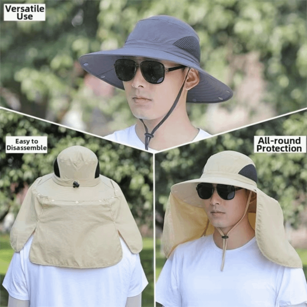 Fashion Cloth Men Sun Hat Big  - Men'S Fashion With Hat recension och pris