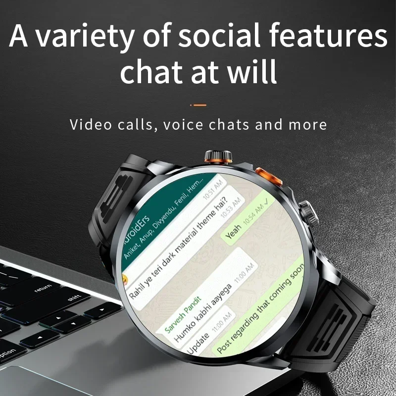 H18 New Android Smartwatch 4G  - Mens Fashion Store recension och pris