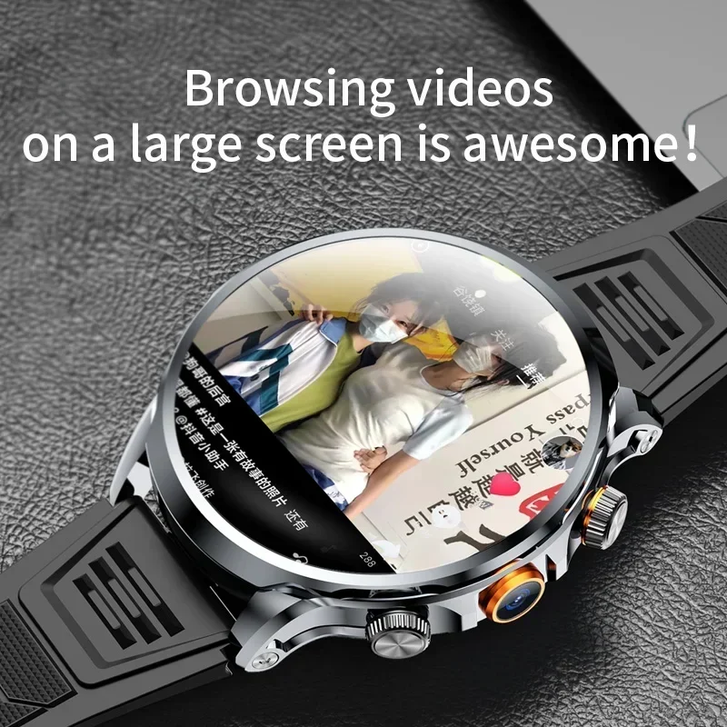 H18 New Android Smartwatch 4G  - Mens Fashion Store recension och pris
