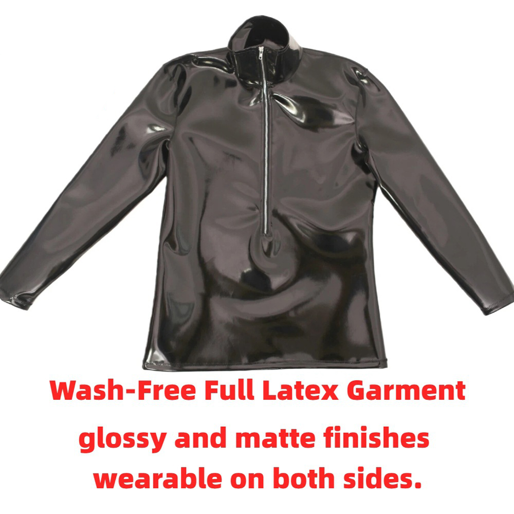 Sexy Men PVC Glossy Shiny Long - Men'S Fashion Trends recension och pris