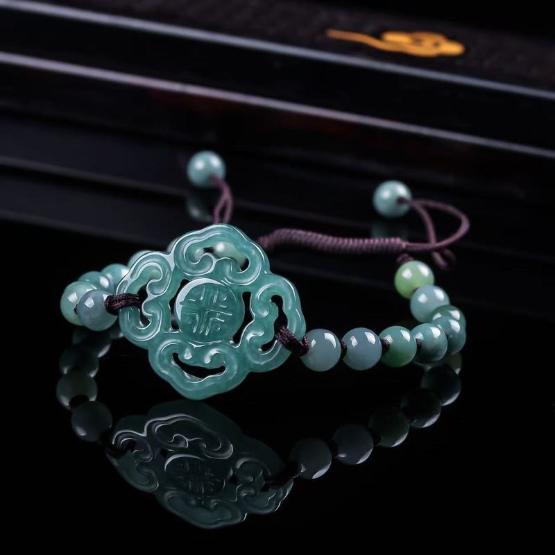 Natural Jadeite A-grade Bracel - Men'S Fashion recension och pris