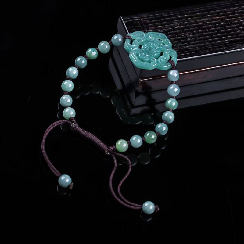 Natural Jadeite A-grade Bracel - Men'S Fashion recension och pris