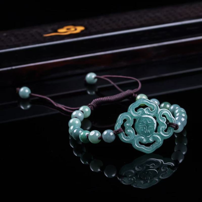 Natural Jadeite A-grade Bracel - Men'S Fashion recension och pris
