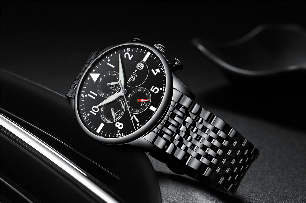 NIBOSI Fashion Mens Watches To - Mens Fashion Watch recension och pris