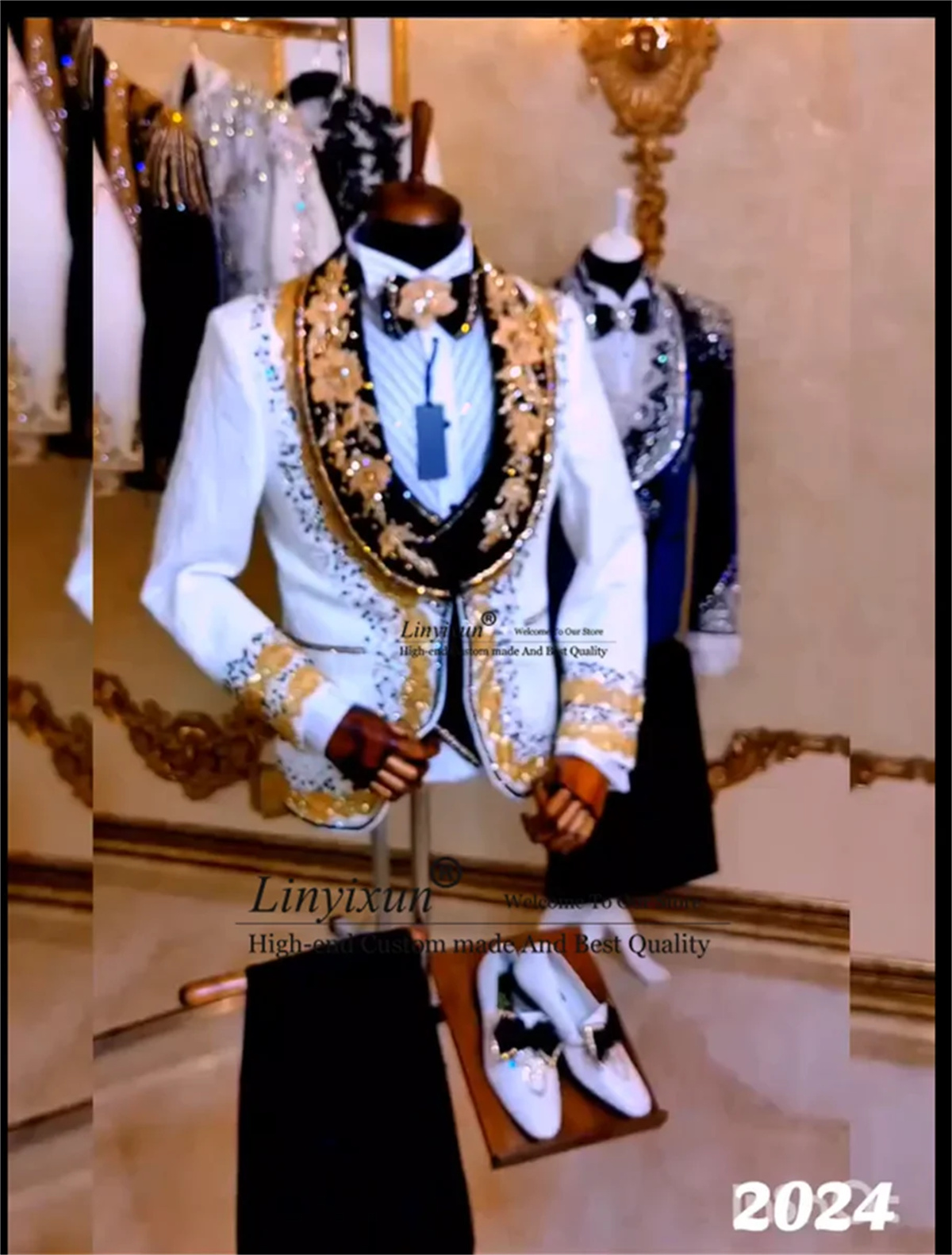 Elegance Design Diamond Mens S - Mens Fashion Trajes recension och pris
