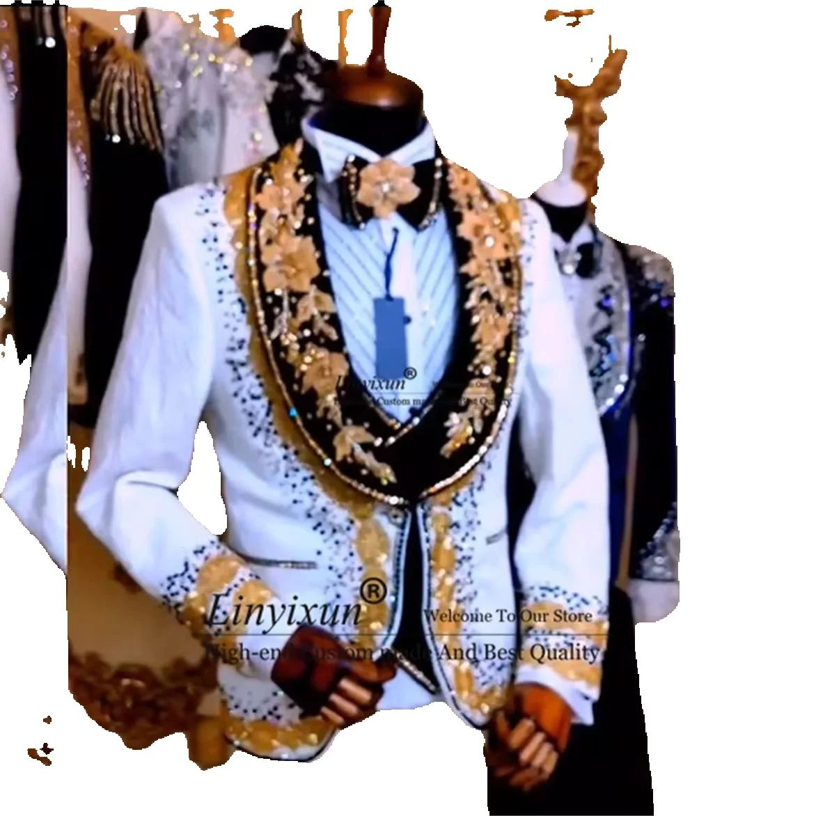 Elegance Design Diamond Mens S - Mens Fashion Trajes recension och pris