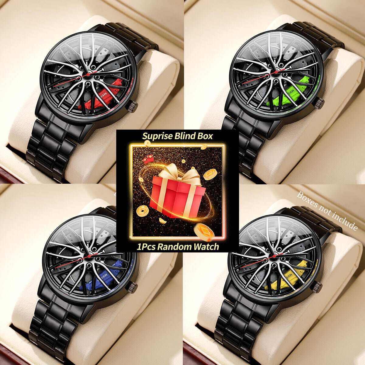 1PC Surprise Mystery Watch Bli - Mens Fashion Watch recension och pris