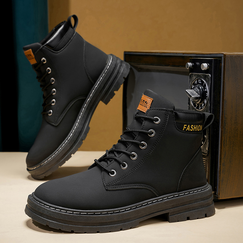 2025 Men's New Classic Mid-Cut - Fashion Men'S Boots recension och pris