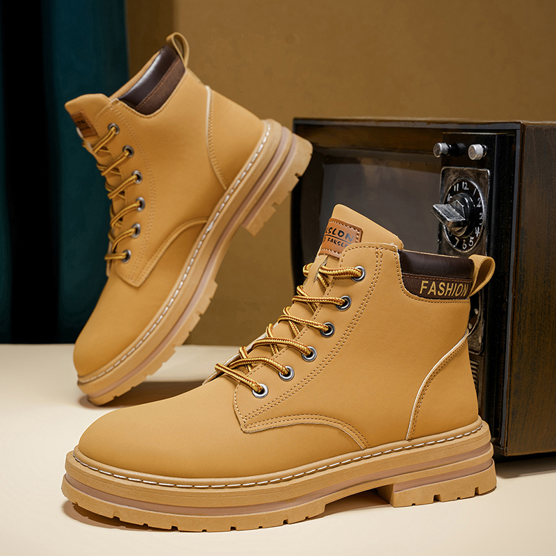 2025 Men's New Classic Mid-Cut - Fashion Men'S Boots recension och pris