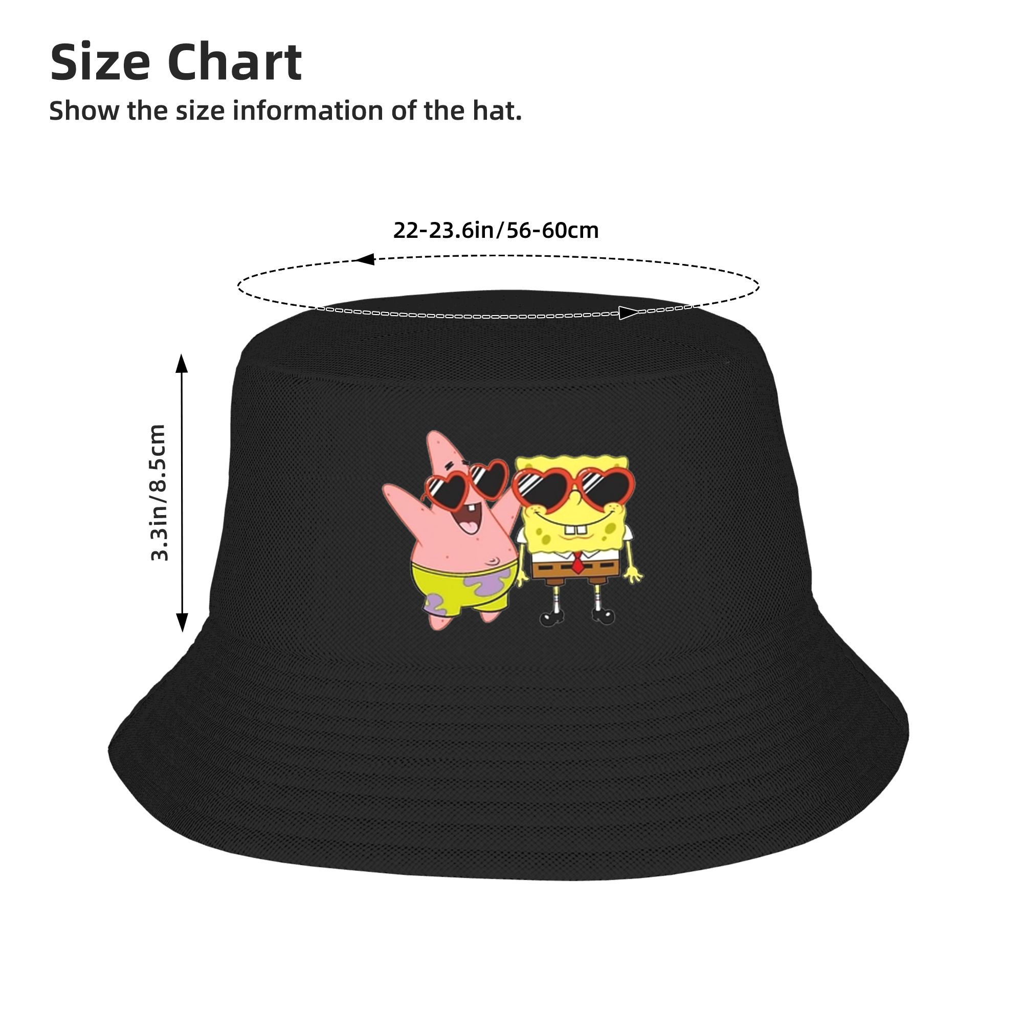 Spongebobs Bucket Hat heart St - Mens Fashion Bucket Hat recension och pris