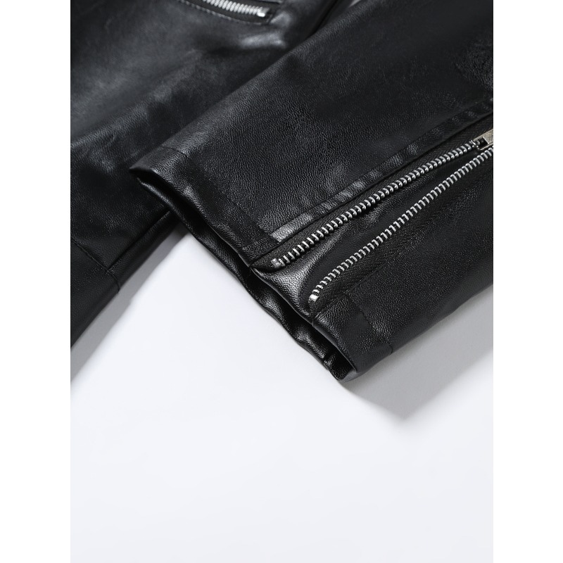 New Men's Leather Jacket Fashi - Men'S Fashion Leather Jacket recension och pris