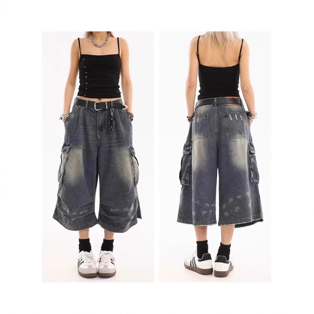2026 New Plus Size Washed Spla - Mens Fashion Cargo Pants recension och pris