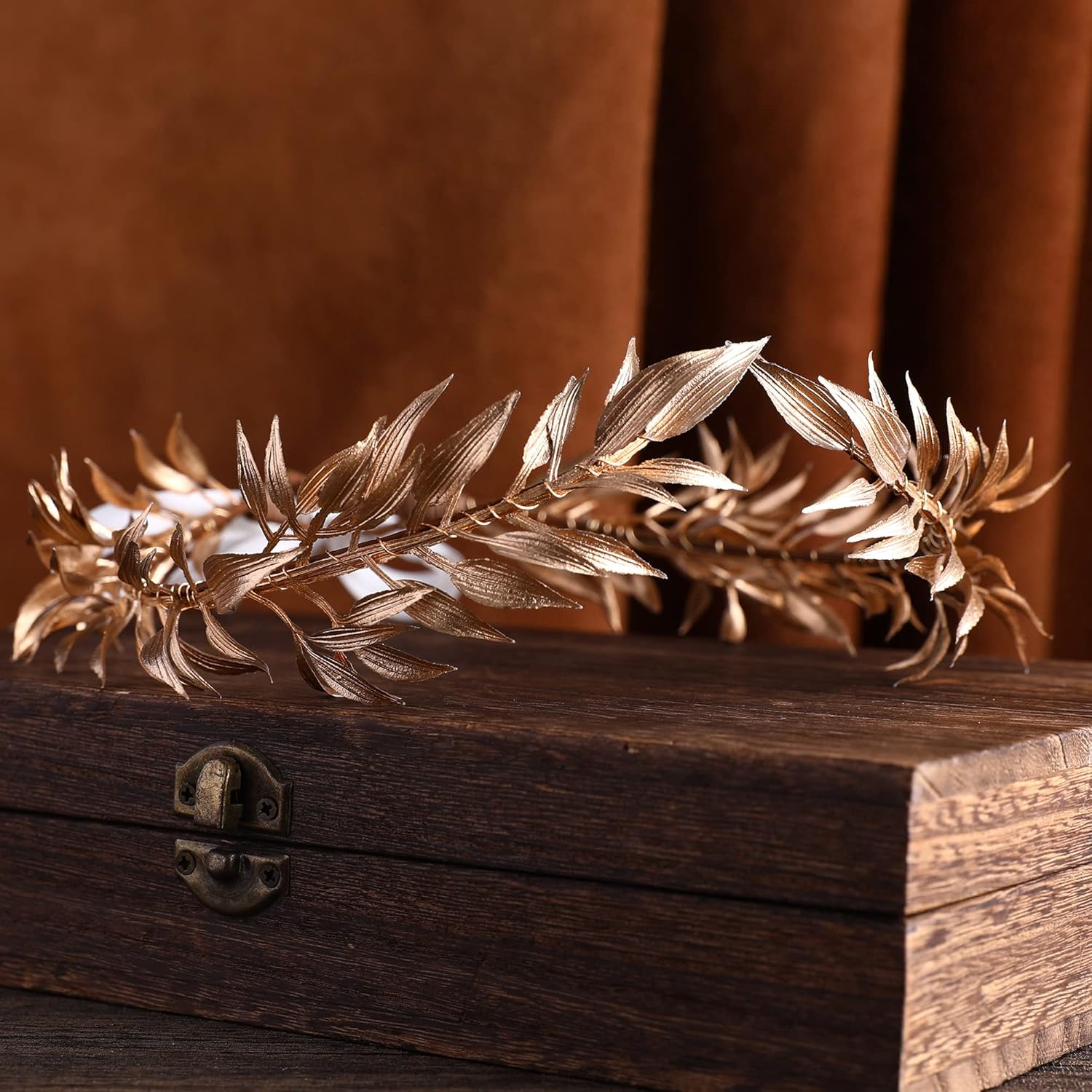 Woodland Leaf Crown Medieval L - Men Fashion King recension och pris